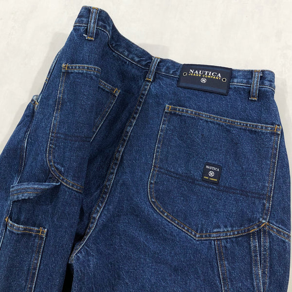 夏SALE 　Nautica Jeans Co. ラガーシャツ XL Nautica Jeans Co. Striped Linen Crewneck T-Shirt | Nautica