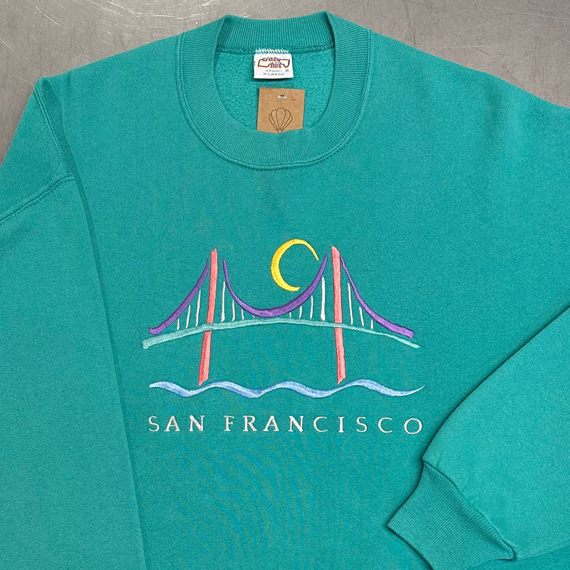 Vintage Crazy Shirt Sweatshirt San Francisco USA (L)