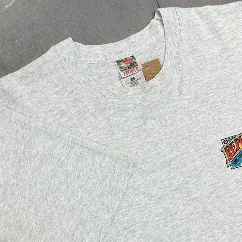 Vintage Fruit of the Loom T-Shirt Republic of Texas (L-XL)