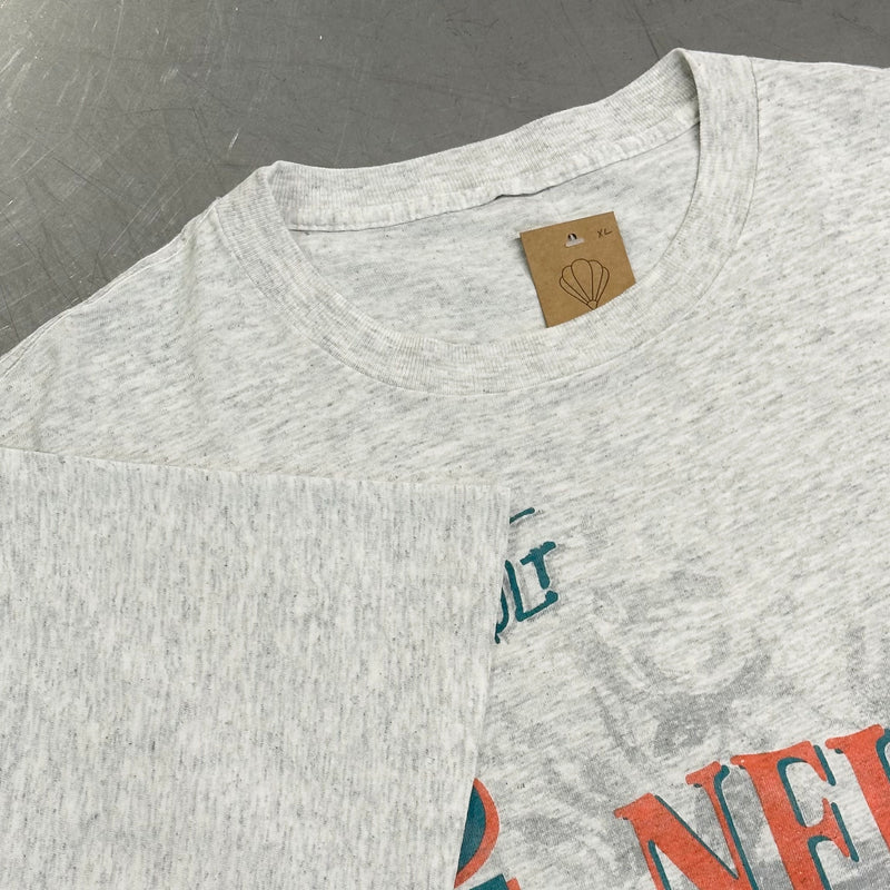 Vintage Salem T-Shirt 1990 NFL Miami Dolphins (XL)