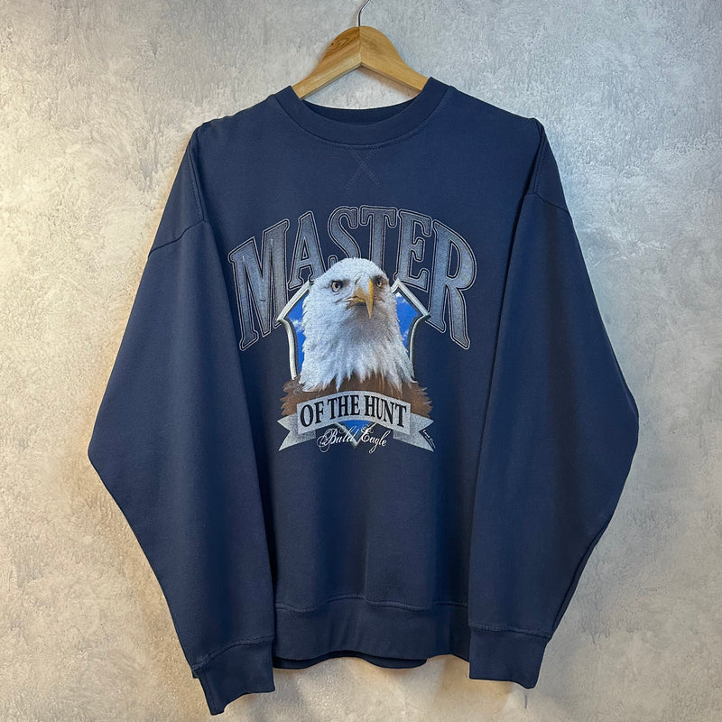 Vintage Sweatshirt Master of The Hunt (L)