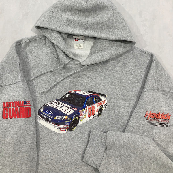 Chase Nascar Hoodie National Guard 2XL BIG VINTAGELANDNZ