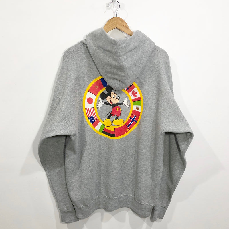 Vintage Disney Hoodie Zip L VINTAGELANDNZ