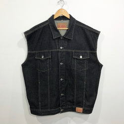 Vintage Guess Denim Vest (3XL)