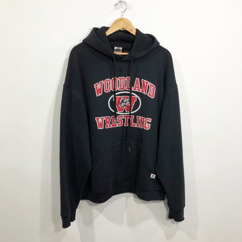 Russell Hoodie Woodland Wrestling (XL)