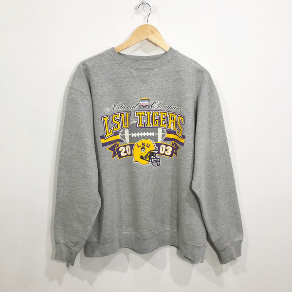Vintage Sweatshirt 2003 Louisiana State Uni Tigers (L)