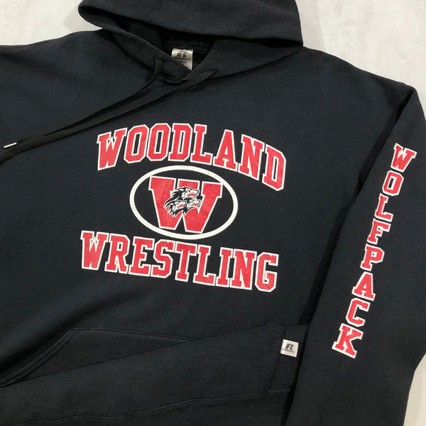 Russell Hoodie Woodland Wrestling (XL)