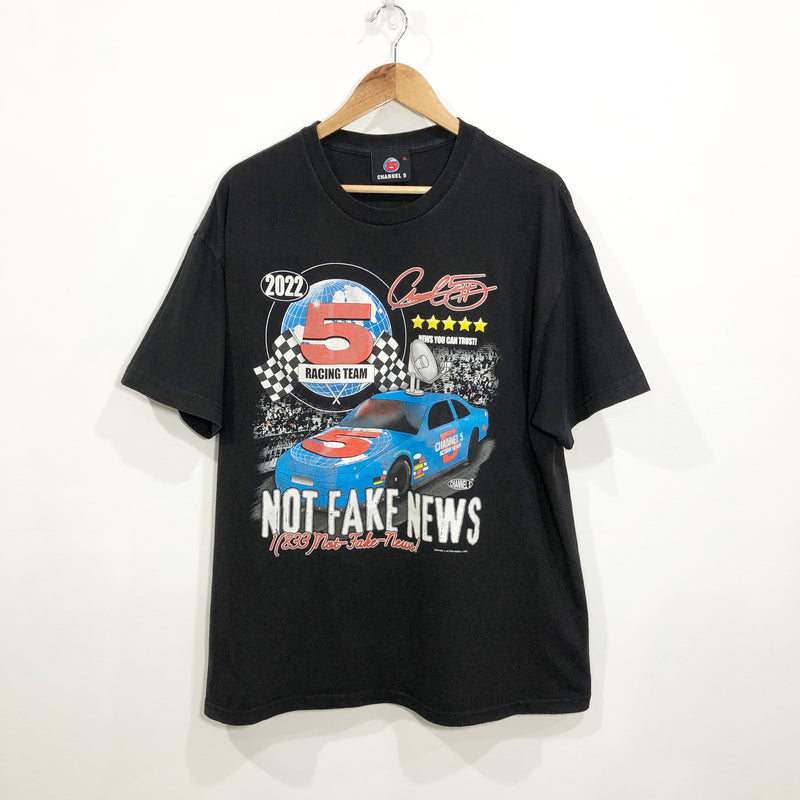 Channel 5 T-Shirt Not Fake News (XL)