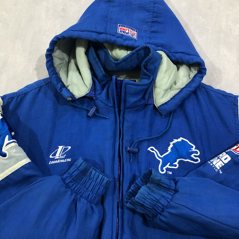 Vintage Logo Athletic NFL Jacket Detroit Lions (XL)