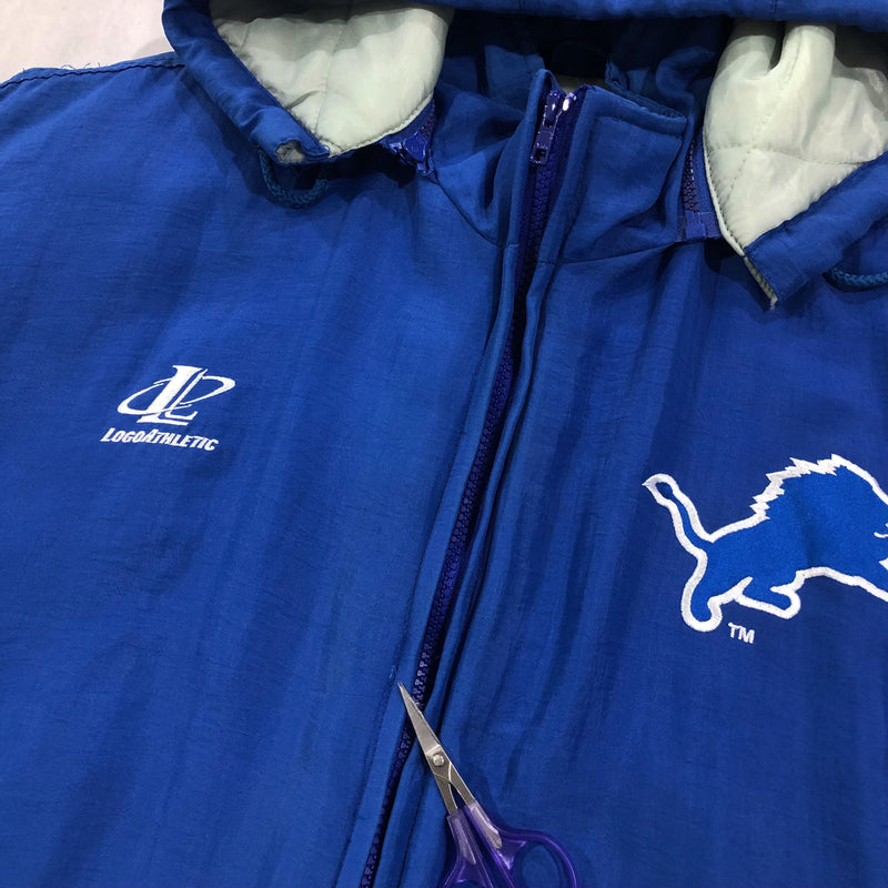 Vintage Logo Athletic NFL Jacket Detroit Lions (XL)