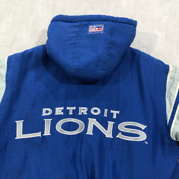 Vintage Logo Athletic NFL Jacket Detroit Lions (XL)