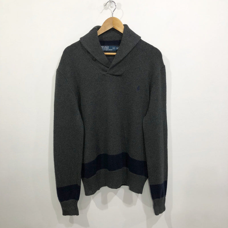 Polo Ralph Lauren Shawl Knit Sweater (M)