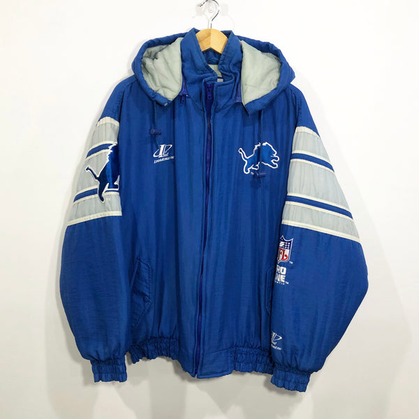 Vintage Logo Athletic NFL Jacket Detroit Lions (XL)