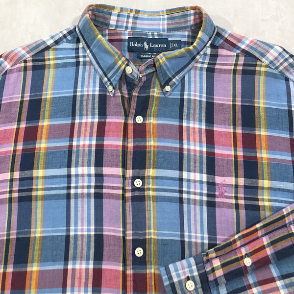 Polo Ralph Lauren Linen Cotton Shirt (XL/TALL)