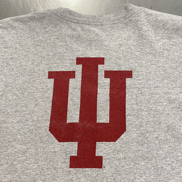 [REWORKED] Adidas Cropped Tee Indiana Uni Hoosiers (2XL)
