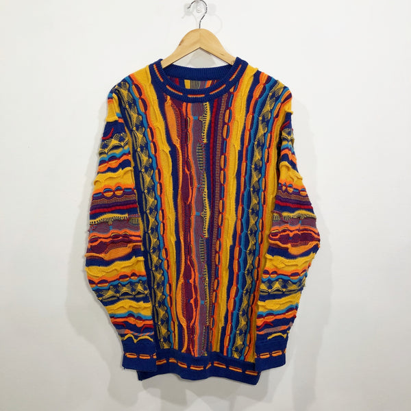 Vintage Wool Knit Sweater (L/TALL)