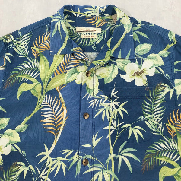 Tommy Bahama Hawaiian Shirt (M/BIG-L)