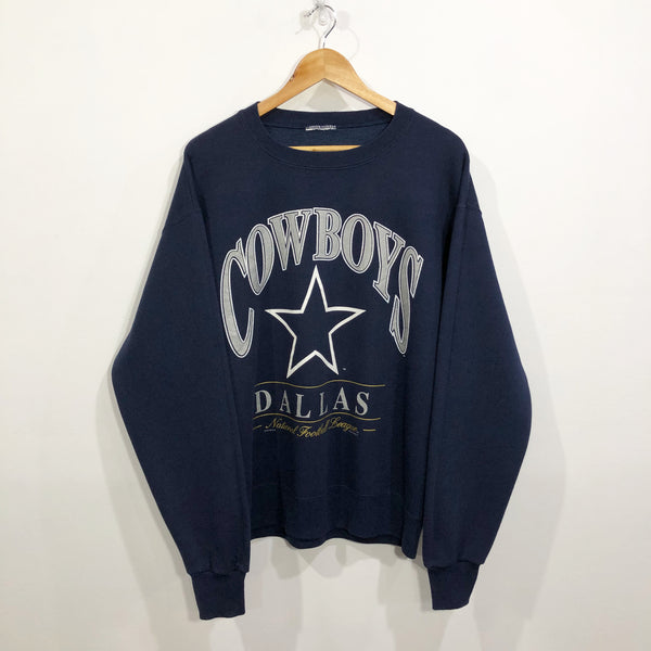 Vintage Nutmeg Sweatshirt 1996 NFL Dallas Cowboys (L)