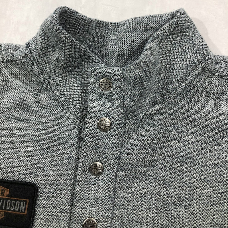 Harley Davidson Fleece Lined Heavy Pullover (L/BIG)