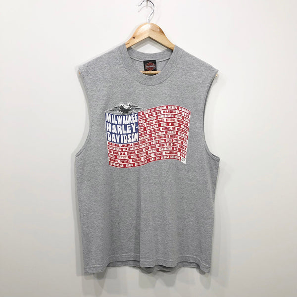 Harley Davidson Singlet Milwaukee Wisconsin (M)