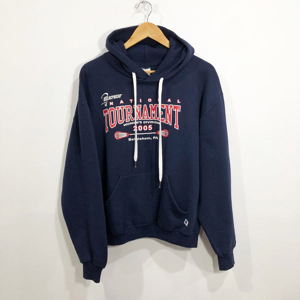 Vintage Russell Hoodie Lacrosse (M/SHORT)