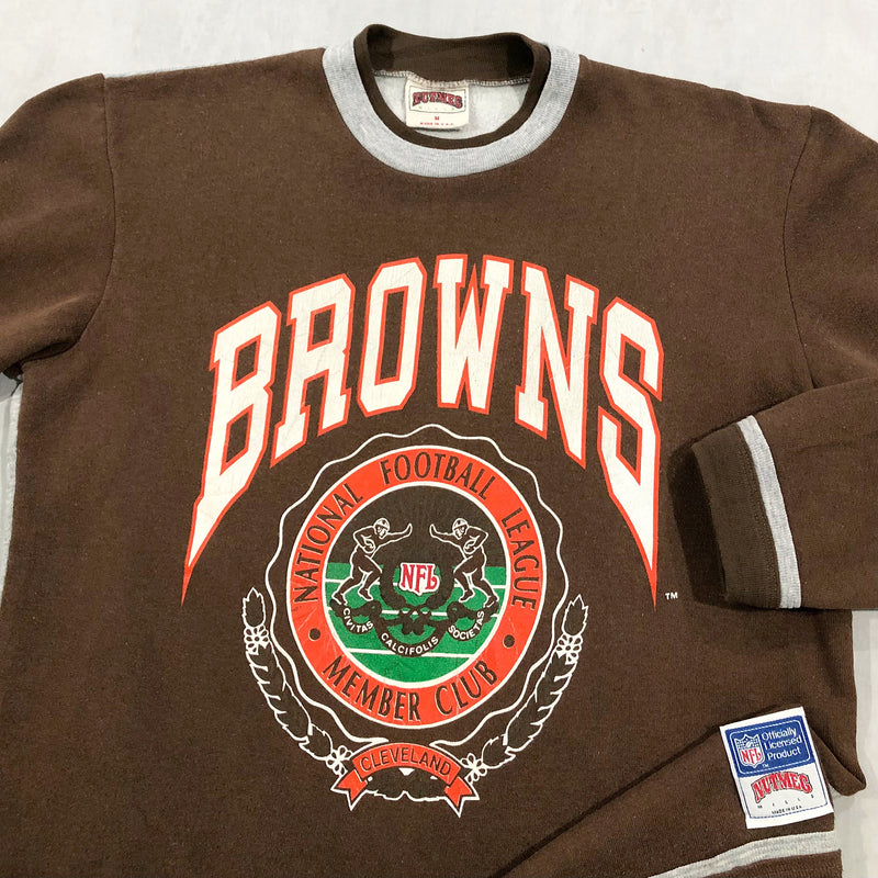 Vintage Nutmeg Sweatshirt NFL Cleveland Browns USA (W/M)