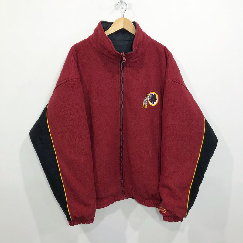 Vintage Unique NFL Reversible Jacket Washington Football (2XL/BIG-3XL)