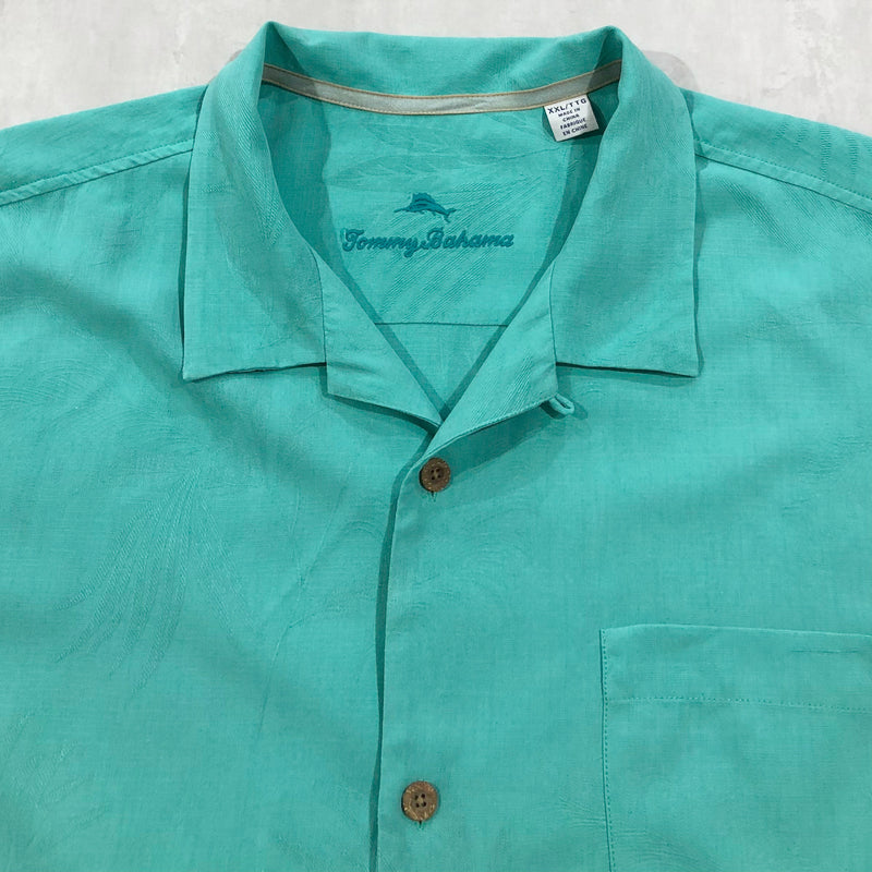 Tommy Bahama Hawaiian Shirt (2XL/BIG/TALL)
