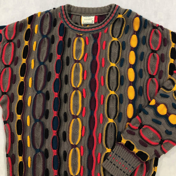Vintage Heavy Wool Knit Sweater Australia (L)