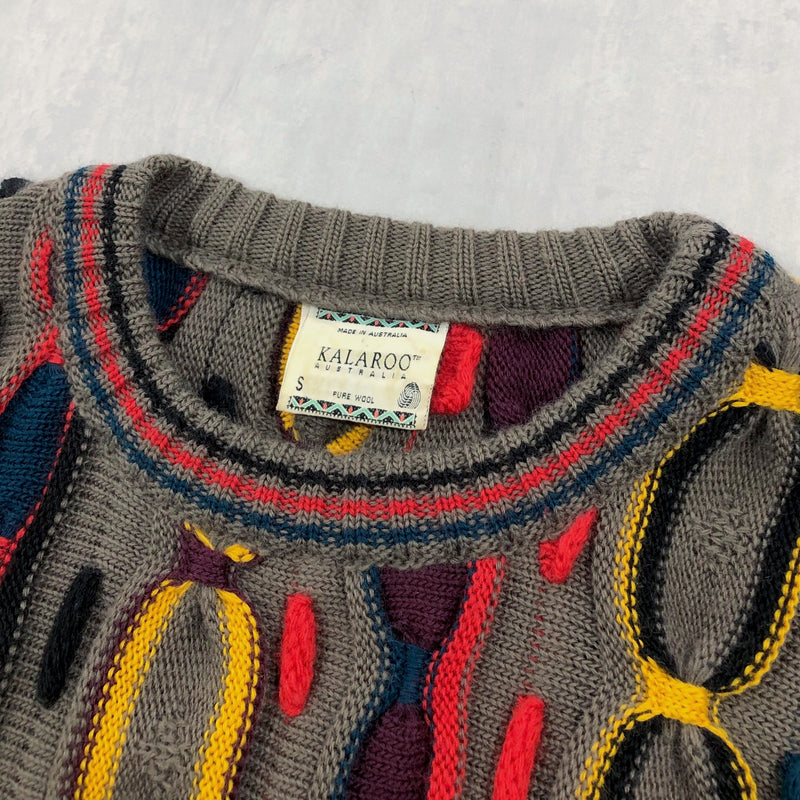 Vintage Heavy Wool Knit Sweater Australia (L)