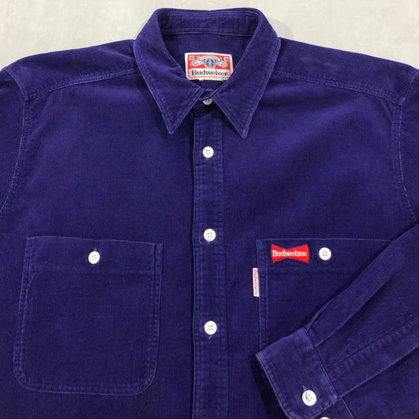 Vintage Budweiser Corduroy Shirt (M)