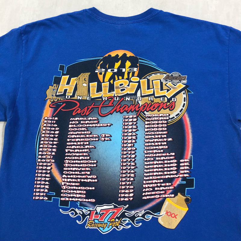 Gildan T-Shirt Hillbilly One Hundred Drag Racing (L)