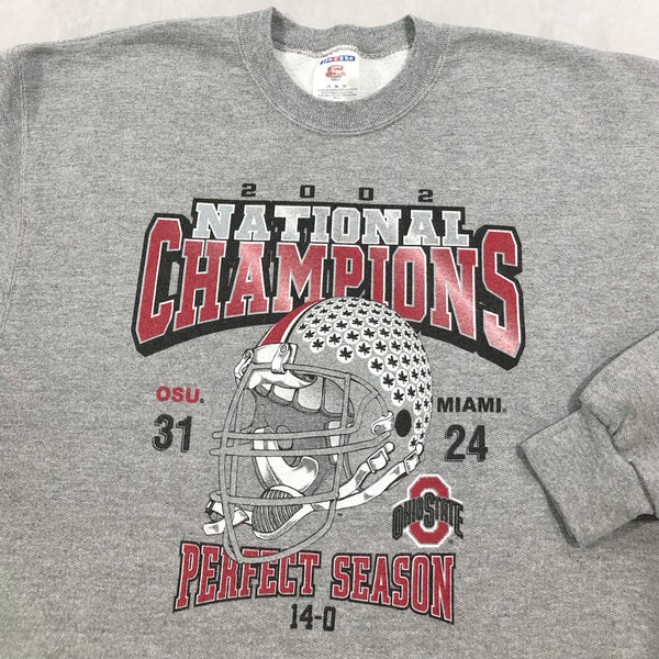 Jerseys Sweatshirt 2002 National Champions Ohio State Uni (M)