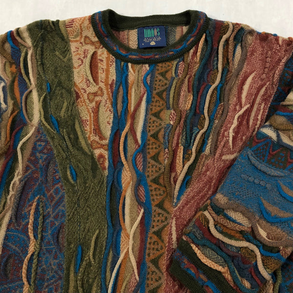 Vintage Limnos Australia Wool Cable Knit Sweater (W/M)