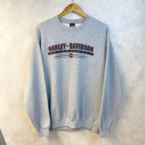 Vintage Harley Davidson Sweatshirt 1999-2000 Gastonia NC USA (L)