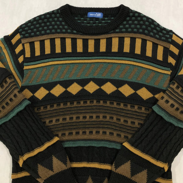 Vintage Knit Sweater (M)