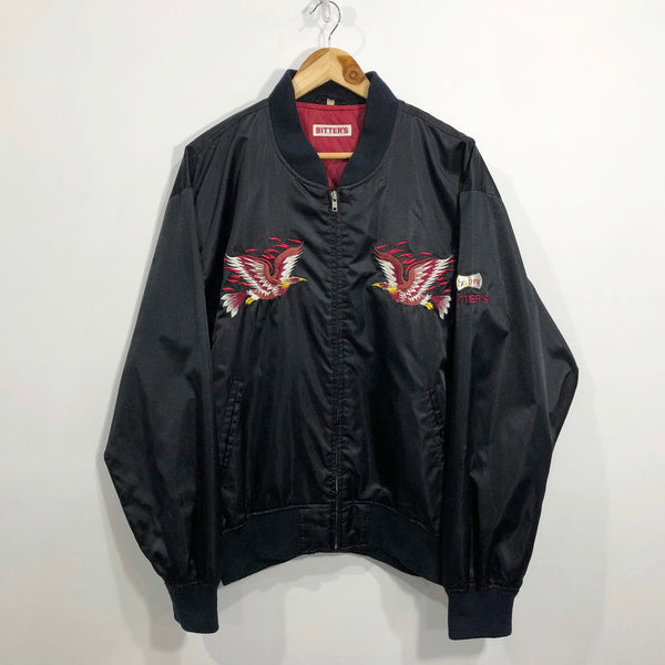 Vintage Suntory Bitter's Satin Jacket (XL)