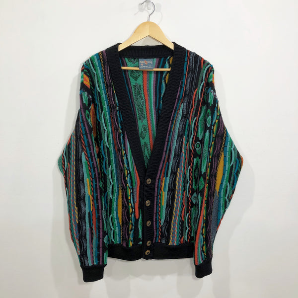 Vintage Geccu Australia Wool Knit Cardigan (M-L)
