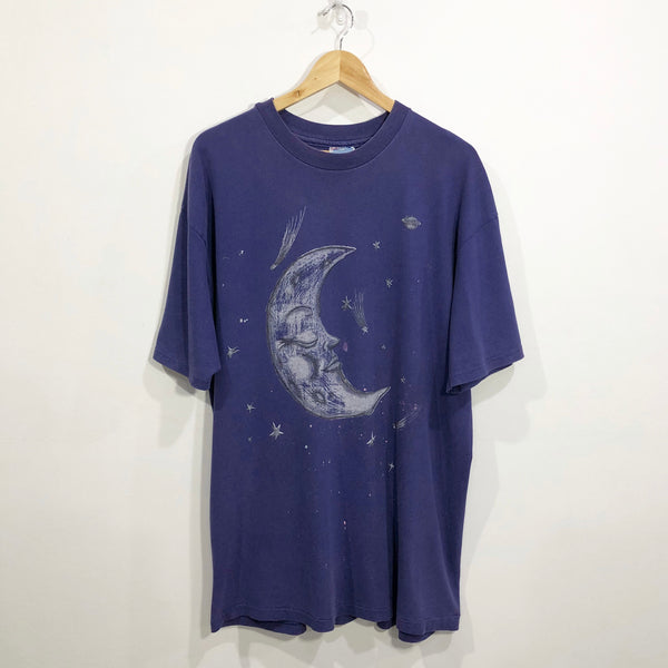 Vintage Hanes T-Shirt The Moon (XL/TALL)