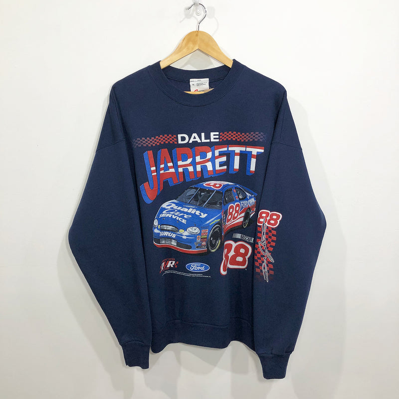 Vintage Competitors View Nascar Sweatshirt Quality Care Service (XL)