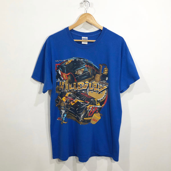 Gildan T-Shirt Hillbilly One Hundred Drag Racing (L)