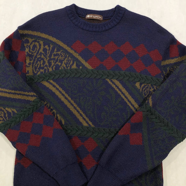 Vintage Wool Knit Sweater (M)