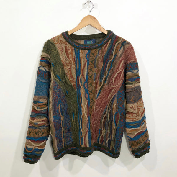 Vintage Limnos Australia Wool Cable Knit Sweater (W/M)