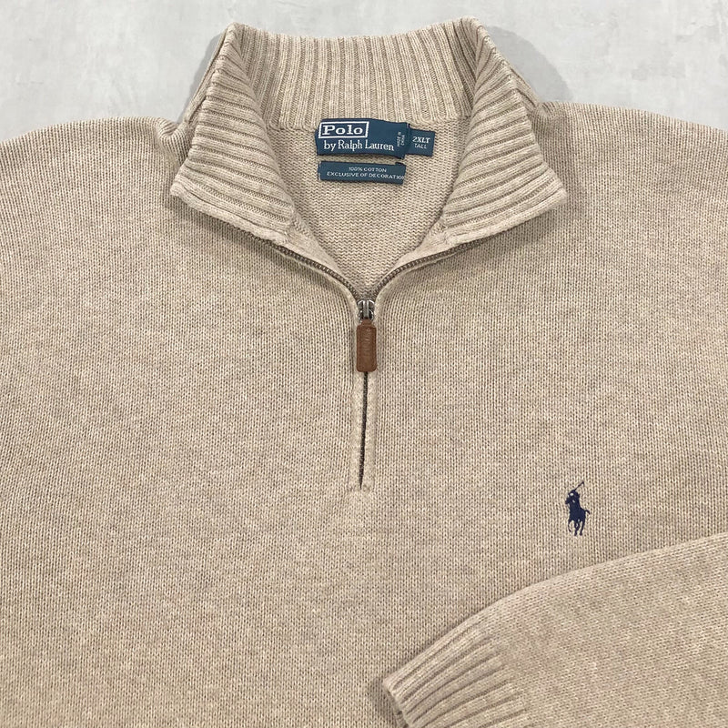 Polo Ralph Lauren Knit Quarter Zip (2XL)