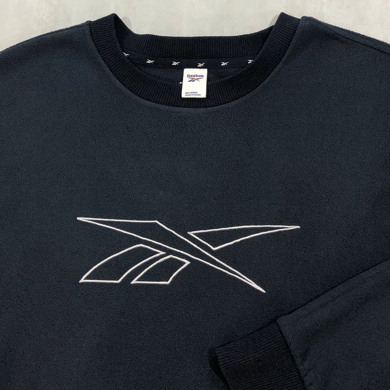 Vintage Reebok Fleeced Crewneck (L)