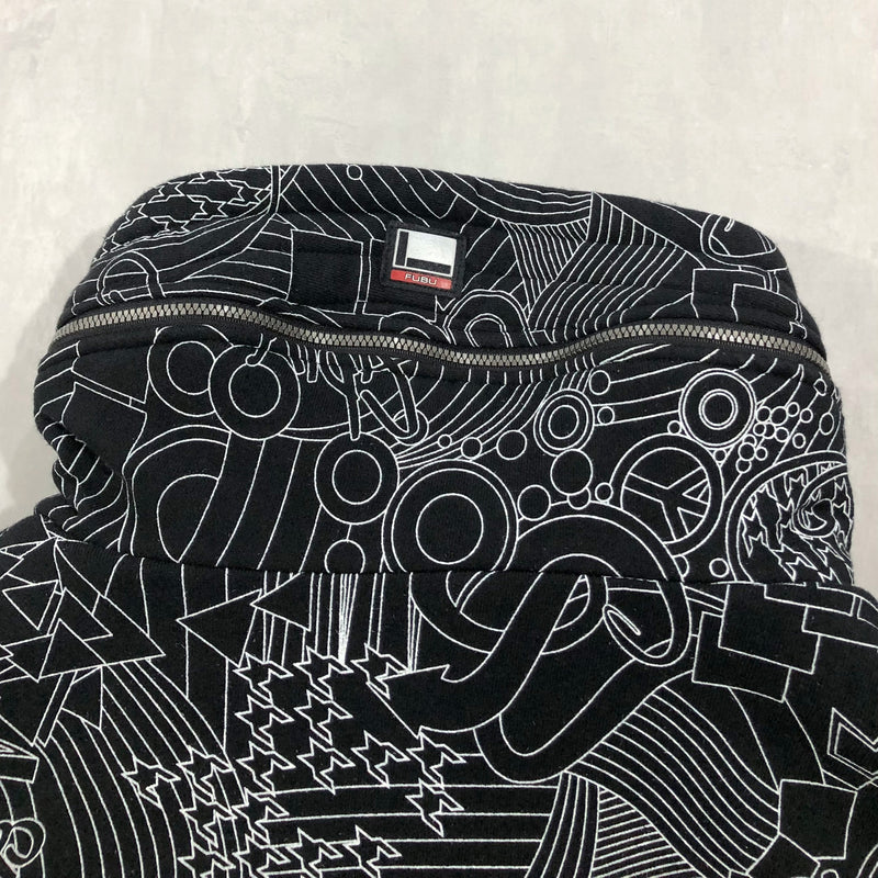 Vintage Fubu The Collection Heavy Hoodie Zip (M)