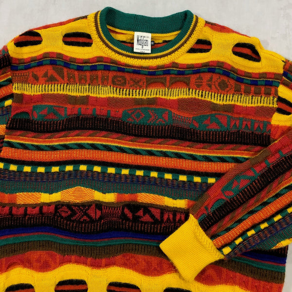 Vintage Cable Wool Knit Sweater Italy (W/M)