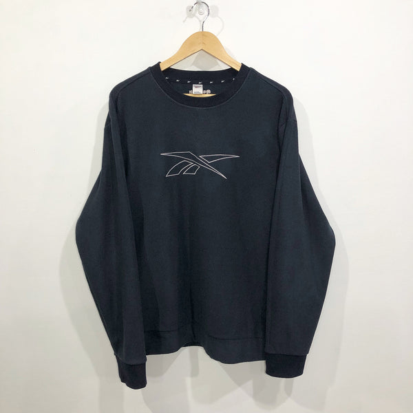 Vintage Reebok Fleeced Crewneck (L)