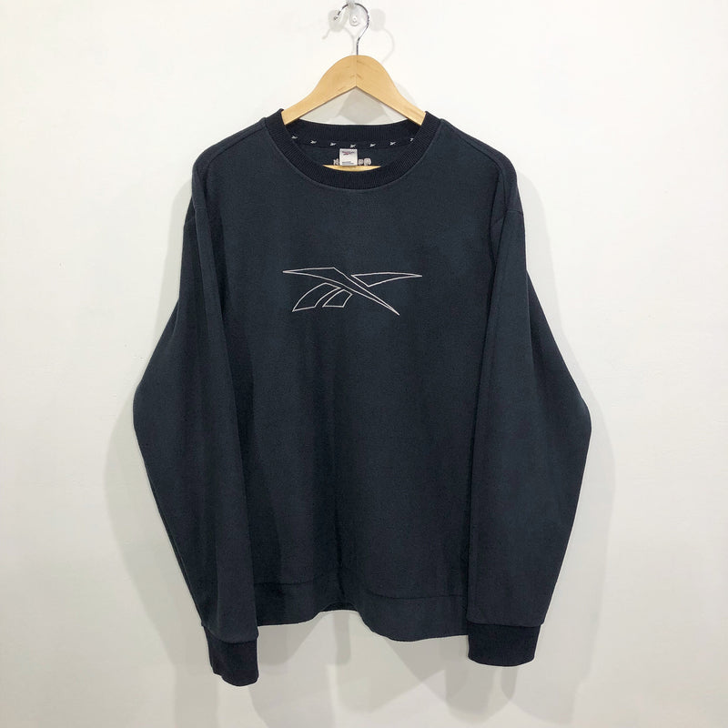 Vintage Reebok Fleeced Crewneck (L)