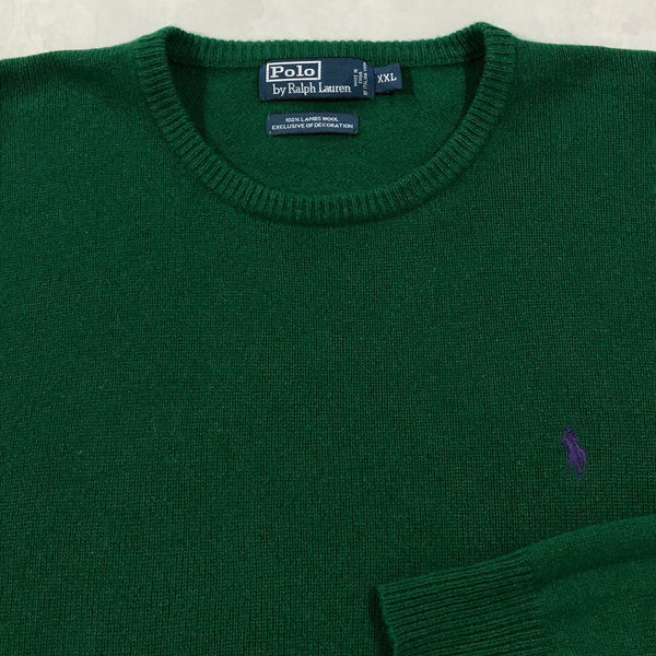 Polo Ralph Lauren Wool Knit Sweater (XL/SHORT)